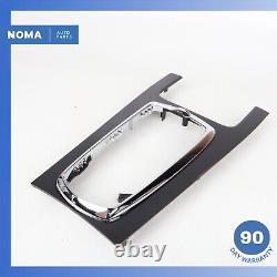 10-15 Jaguar X150 XK XKR Center Console Shifter Bezel Trim Piano Black OEM