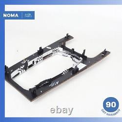 10-15 Jaguar X150 XK XKR Center Console Shifter Bezel Trim Piano Black OEM