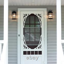 12 1/2'' High Black Finish and Seeded Glass Outdoor Craftsman Lantern (Set of 2)