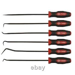 13095 ProGrip 6-Piece Long Pick Set, Black Oxide Finish