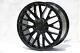 19 Stag A1 Style Black Machined Finish Wheels Brand New Set Of Four 5x114
