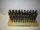 1/2 Shank Hss Silver & Deming Drill Set Black Finish- 32pcs/set #504-32 New