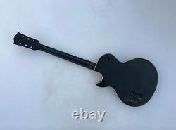 1 Set Guitar Body with Maple Neck in Glossy Black Finish