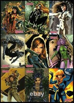 2008 Rittenhouse Archives Women of Marvel You Pick Finish Your Set