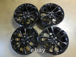 2011-2022 JEEP GRAND CHEROKEE 20 OEM FACTORY WHEELS RIMS Set of 4 gloss black