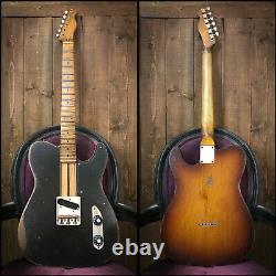 #202102 Telecaster / Cabronita hybrid set in Aged Black and Burst finish