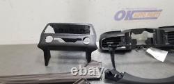 20 2020 Ford Explorer Limited Oem Dash Trim Bezel Set Black/woodgrain Finish