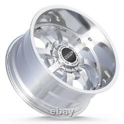 20 BMF WHEEL PAYBACK POLISHED FINISH 20x10 6X139.7 -25mm NEW SET OF 4