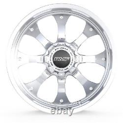 20 BMF WHEEL PAYBACK POLISHED FINISH 20x10 6X139.7 -25mm NEW SET OF 4