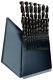 29 Piece Heavy Duty High Speed Steel Drill Bit Set With Black And Gold Finish 1