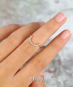 2Ct Pear Cut Black Diamond Halo Bridal Set Engagement Ring 14K Rose Gold Finish