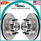 2 Front Vented Brake Rotors And Hub Assembly Set 2 Pcs For Dodge Ram 2500 2wd