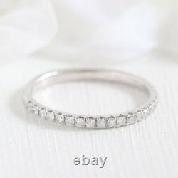 3Ct Cushion-Cut Diamond Halo Bridal Set Engagement Ring 10K White Gold Finish