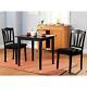 3 Piece Dining Set Table 2 Chairs Kitchen Room Wood Furniture Dinette Modern New