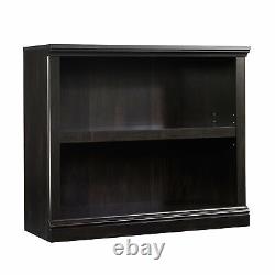 3 Piece Library Set Black Finish Bookshelves and Bookcases Home Furniture