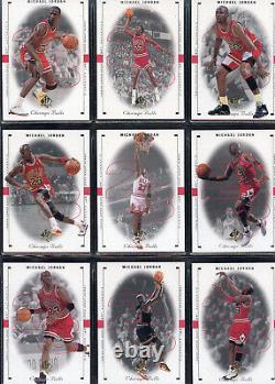 3 Set Lot 98-99 Upper Deck Black Diamond Michael Jordan Foil Sp Authentic Ionix