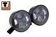 4-1/2 Led Headlamp Unit Set Tc-88 Dyna Fat Bob Fxdf 2008-up Black Finish