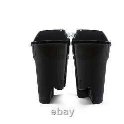 4.5 2 into 1 Cut Extended Stretched Saddlebags for 14-up Harley Touring 2022