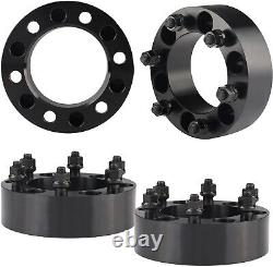 4-Piece 2-Inch Wheel Spacers Set for Tacoma 4Runner & FJ Cruiser Black Finish