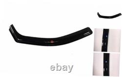 572865 In-channel Window Visors Front and Rear Set, Matte Black Finish