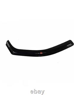572865 In-channel Window Visors Front and Rear Set, Matte Black Finish