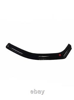 572865 In-channel Window Visors Front and Rear Set, Matte Black Finish