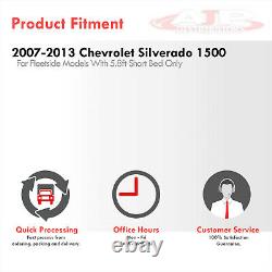 69.3 5.8' Short Bed Bolt-On Fender Flares For 2007-2013 Chevy Silverado 1500