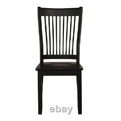 ACME Furniture Renske Side Chair in Black Finish (Set of 2)