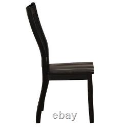 ACME Furniture Renske Side Chair in Black Finish (Set of 2)