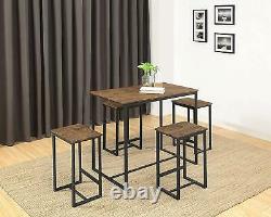 Abington Lane Kitchen Table Set Versatile, Tall, Modern Table Set For Any Room