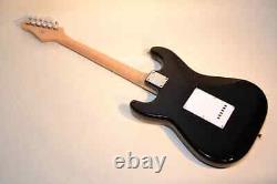 Austin AST100BK Electric Guitar Black Finish Professionally Set Up! With FREE BAG