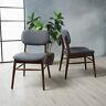 Beatrice Mid Century Wood Finish Dining Chairs (set Of 2)