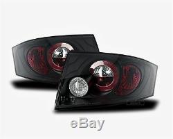 Black clear finish taillights set fit for Audi TT 8N chromium Coupe Cabrio