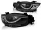 Black Finish Xenon Headlights Set With Led Tfl Drl For Mazda Cx 5 11-15
