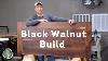 Building A Walnut Table From Start To Finish Joint Glue Sand Finish