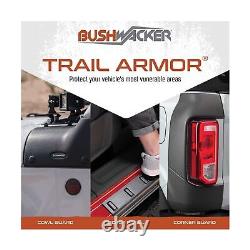 Bushwacker Trail Armor Side Rocker 4-Piece Set, Black, Textured Finish 14