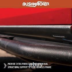 Bushwacker Trail Armor Side Rocker 4-Piece Set, Black, Textured Finish 14