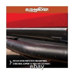 Bushwacker Trail Armor Side Rocker 4-Piece Set, Black, Textured Finish 14