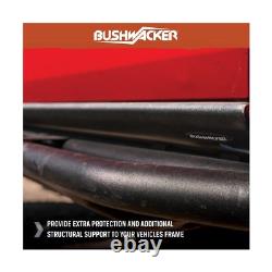 Bushwacker Trail Armor Side Rocker 4-Piece Set, Black, Textured Finish 14