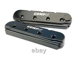 COMP CAMS 291 GM LS Billet Valve Cover Set Black Finish