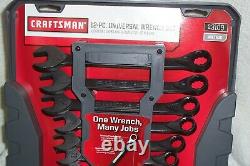 CRAFTSMAN 12 Piece Metric Universal Design Combination Wrench Set 93109 NEW