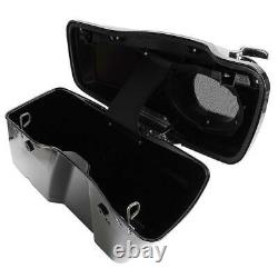 CVO Extended Stretched Bags with 6x9'' Speaker Lids for 2014-2021 Harley Touring