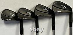 Callaway Apex MB 18 / X Forged Combo Iron Set (4-PW) MINT Xtreme Dark Finish