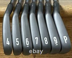 Callaway Apex MB 21 Combo Iron Set (4-PW) LH MINT Xtreme Dark Finish