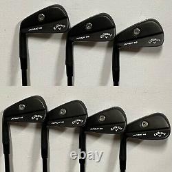 Callaway Apex MB 21 Forged Iron Set (4-PW) LH Xtreme Dark Finish BLK KBS