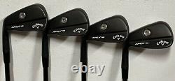 Callaway Apex MB 21 Forged Iron Set (4-PW) LH Xtreme Dark Finish BLK KBS