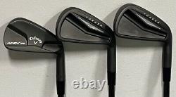 Callaway Apex MB Forged Combo Iron Set (4-PW) Xtreme Dark Finish Black KBS