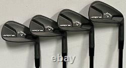 Callaway Apex MB Forged Combo Iron Set (4-PW) Xtreme Dark Finish Black KBS