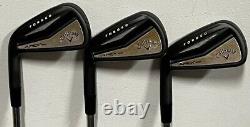 Callaway Apex Pro Forged Iron Set (4-P) LEFTY Xtreme Dark Finish Project X