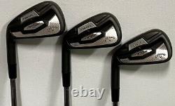 Callaway Apex Pro Forged Iron Set (5-PW+AW) Left Hand Xtreme Dark Finish